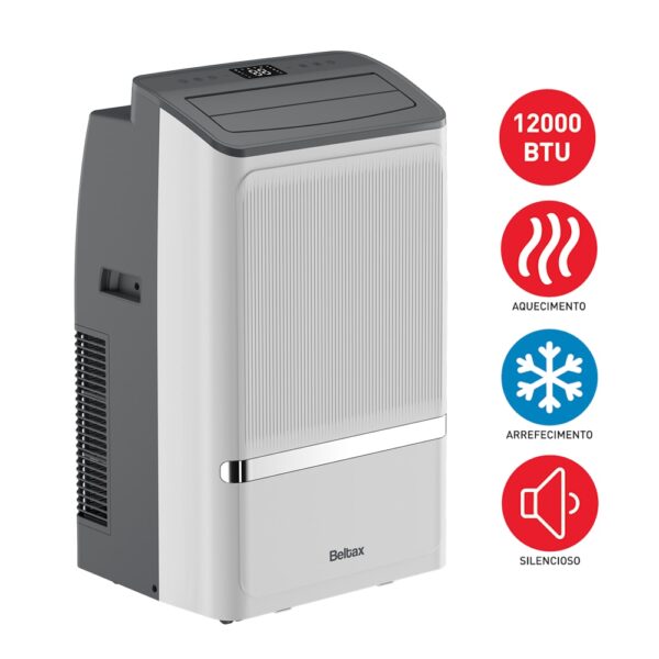 Ar Condicionado Portátil Beltax BAC1112 12 Btu's de 1350 W - Branco